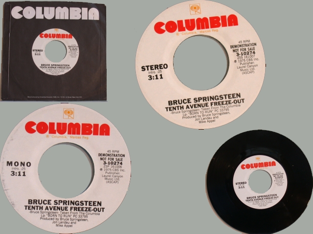 Bruce Springsteen - 10TH AVENUE FREEZE OUT (MONO/STEREO)